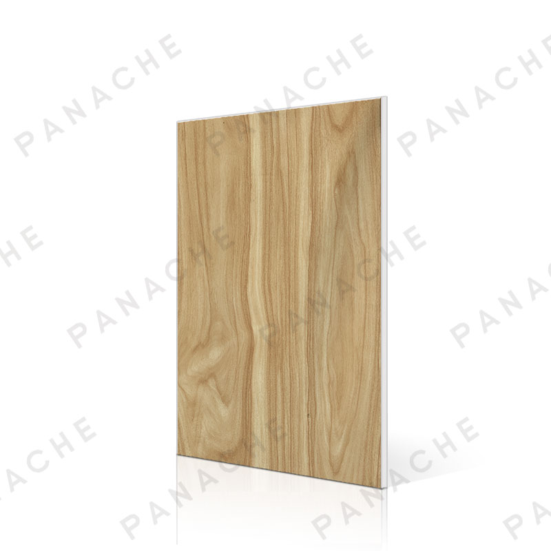 PWB0060-E 原觸感啞光淺柚木紋金屬木飾面